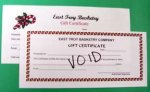 $25.00 Gift Certificate to East Troy Basketry