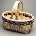Harvest Basket With Swing Handles Pattern