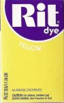 Rit Dye Powder Lemon Yellow Rit Dye