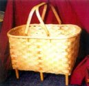 Quilter's Footed Basket Pattern