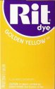 Rit Dye Powder Golden Yellow Dye